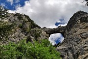 48 Arco di Pegherolo (1680 m), l'arco nella roccia 